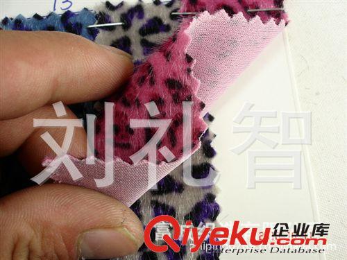 大量現(xiàn)貨供應各種仿馬毛印豹點 仿短馬毛印各種豹點紋面料 （圖）