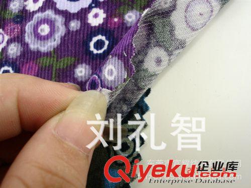 七彩大小太陽(yáng)花印花全棉燈芯絨適于做男女各式服裝幼兒外套面料