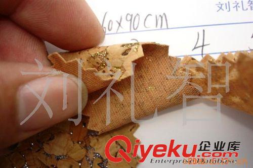環(huán)保軟木皮革{ctr}軟木人造革自然特色環(huán)保軟木{ctr}鞋包手袋料原始圖片3
