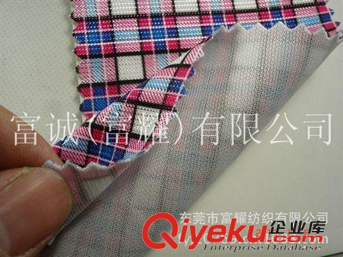 供應(yīng)朝陽格復(fù)合針織底面料 全棉雙色色織朝陽格子復(fù)合布箱包面料原始圖片2