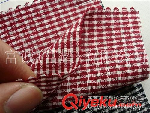 供應(yīng)全棉色織格子布 提花格子布 細(xì)紋格子布精棉提花布襯衣料.圖