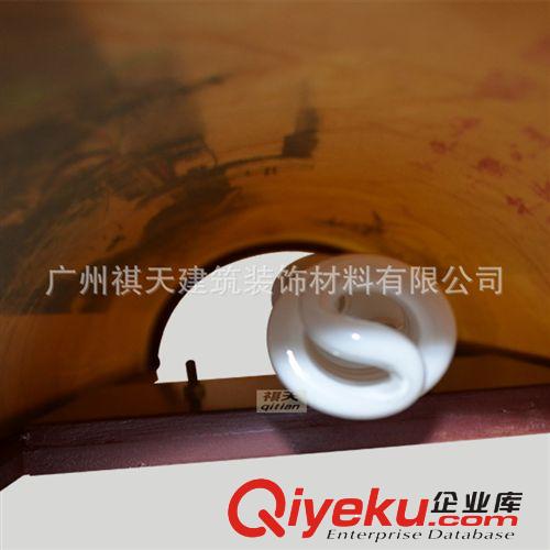 中式古典木羊皮燈床頭壁燈現(xiàn)代時(shí)尚客廳餐廳臥室燈飾走廊過道燈具原始圖片3