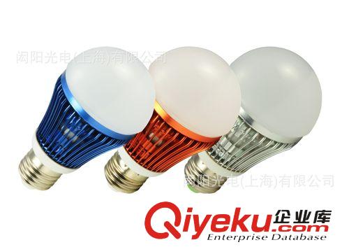 LED照明 E27 5W 140度 高亮大功率 球泡燈 燈具 深圳麒升