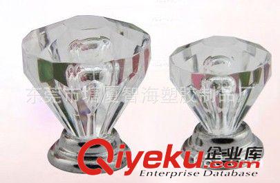 供應(yīng)精美現(xiàn)貨透明拉手B304鋅合金亞克力拉手原始圖片3