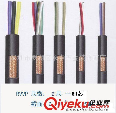 RVVP2X0.5mm2銅芯國(guó)標(biāo)屏蔽軟電纜 無(wú)氧紅銅（100米)屏蔽電纜