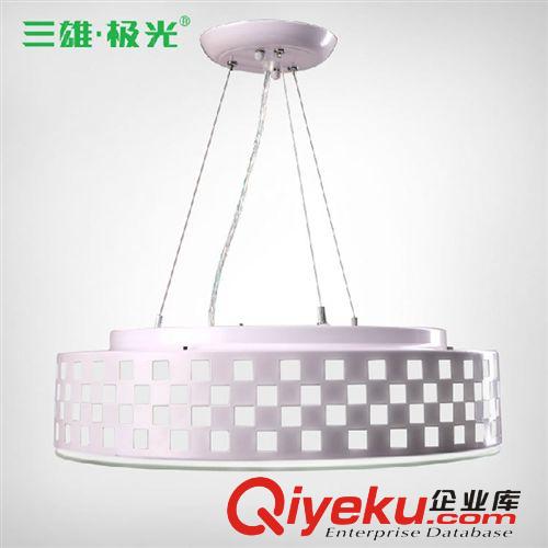 三雄極光 格子風(fēng)尚 吊燈 吊線燈 餐吊燈 餐廳燈具燈飾 40W+22W