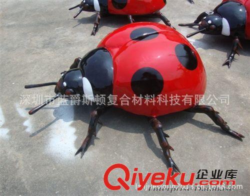 玻璃鋼制品 影視道具 瓢蟲雕塑 泡沫雕塑 樹脂仿真寫實 動物雕塑原始圖片2