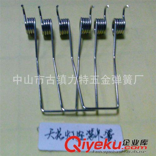 批量供應(yīng) 0603015開口彈簧 燈飾不銹鋼扭力五金彈簧