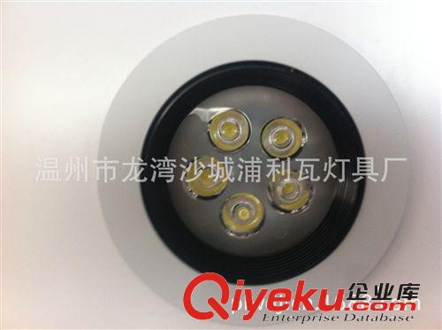 浦利瓦廠家直銷正牌供：高亮度超長壽命超低光哀LED5W天花燈原始圖片2