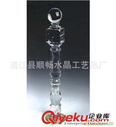 廠家大量生產(chǎn)精磨水晶柱 水晶樓梯柱