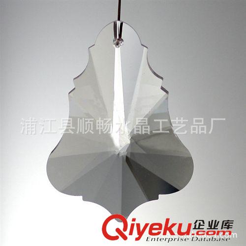 廠家生產(chǎn) 水晶珠簾吊墜  水晶燈飾照明配件原始圖片2