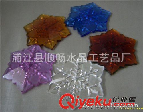 廠家生產(chǎn) 水晶珠簾吊墜  水晶燈飾照明配件原始圖片3