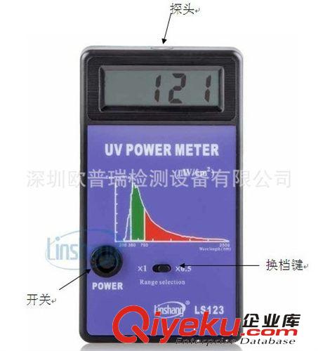 LS123紫外輻照計/LS123輻射計/UV POWER METER LS123輻射計