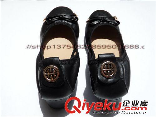 2014淺口鞋女坡跟圓頭zp女鞋 雙邊 后金屬蝴蝶結舒適休閑女鞋原始圖片2