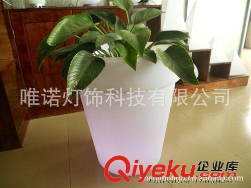 遙控花盆、發(fā)光花盆、LED發(fā)光花盆、七彩LED發(fā)光花盆、塑料花盆原始圖片2