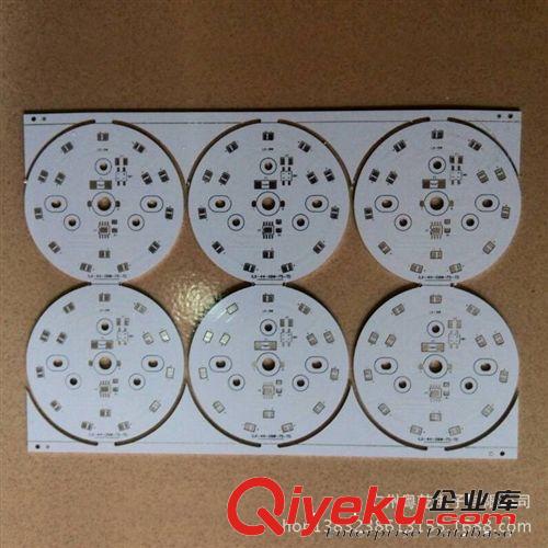 深圳專業led吸頂燈PCB鋁基板 拼板雙面鋁基覆銅板 粵乾生產廠家