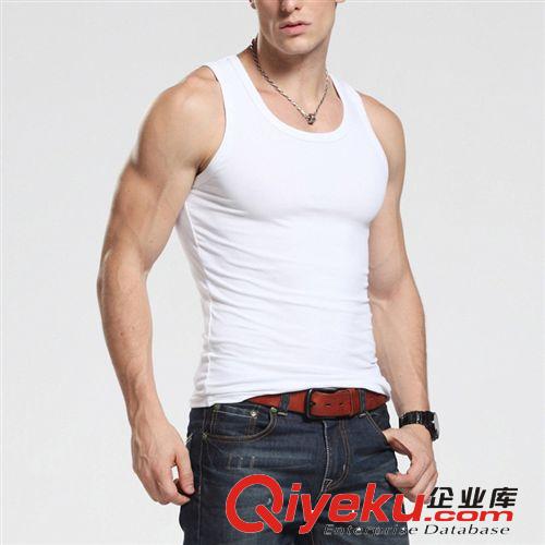 男士背心全棉 彈力純棉背心男 男式圓領(lǐng)男背心 男款運(yùn)動(dòng)背心 批發(fā)