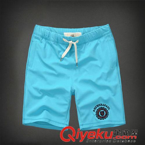 2014新款風(fēng)格男裝運(yùn)動(dòng)褲  休閑純棉毛圈抽繩 衛(wèi)褲短褲原始圖片3