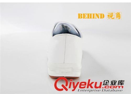 廠家直銷(xiāo) 2014春季新款白色真皮情侶鞋 護(hù)士鞋 運(yùn)動(dòng)休閑單鞋 爆款原始圖片3