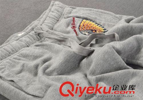 2013風格新款風格男裝運動褲休閑純棉衛褲長褲3302一件代發磨毛原始圖片2