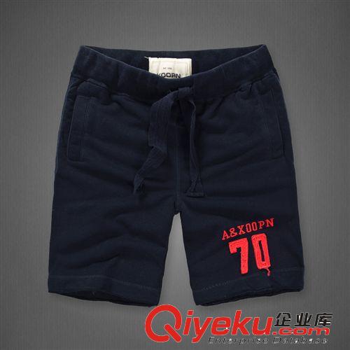 2014夏季男裝zp五分褲 刺繡直筒男式休閑褲 男士中褲 一件代發(fā)原始圖片3