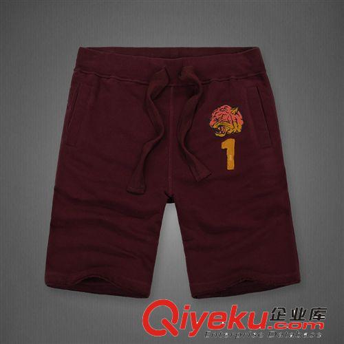 2014夏季男裝zp五分褲 刺繡直筒男式休閑褲 男士中褲 一件代發(fā)