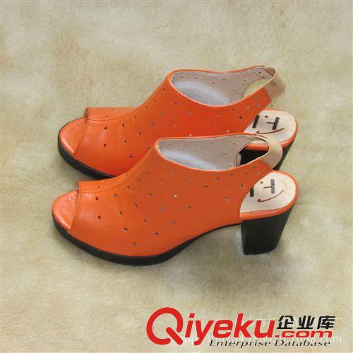 工廠直供一件代發(fā) 中山外貿(mào)鞋 zp女士涼鞋 高跟魚嘴鞋不累腳原始圖片2
