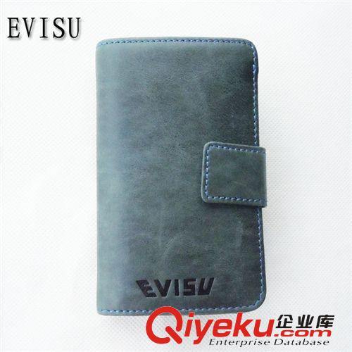 新款EVISU/福神錢(qián)包 牛仔布兩折拉鏈短款 錢(qián)包時(shí)尚休閑個(gè)性錢(qián)包