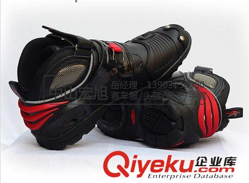摩托車電動機騎士靴防摔耐磨賽車鞋 騎行防護短靴經(jīng)典款原始圖片3
