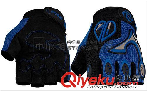 批發價PRO半指賽車手套，防滑防摔手套原始圖片2