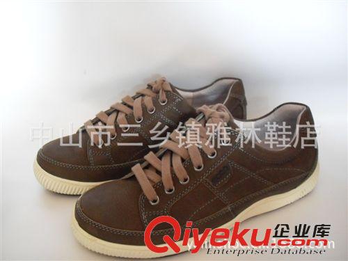 供應(yīng)批發(fā) 男款牛皮日常休閑鞋 外貿(mào)鞋 男鞋原始圖片3