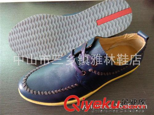 供應(yīng)批發(fā) 新款 男款牛皮 日常休閑鞋 外貿(mào)鞋原始圖片2