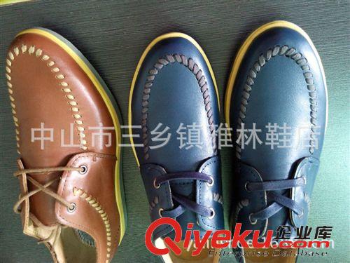 供應(yīng)批發(fā) 新款 男款牛皮 日常休閑鞋 外貿(mào)鞋原始圖片3