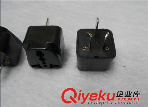 優(yōu)質(zhì)轉(zhuǎn)換頭 三扁腳國(guó)標(biāo)轉(zhuǎn)換器電源轉(zhuǎn)換插座 國(guó)標(biāo)　黑色原始圖片2