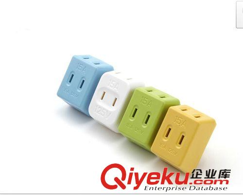 電源轉(zhuǎn)換插頭插座一轉(zhuǎn)三多功能轉(zhuǎn)換器一分三電源旅行插頭無(wú)線插座原始圖片3