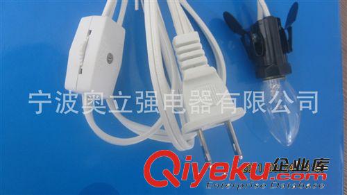 美國延長線掃把頭一拖三連接器UL電源線美國電源線原始圖片2