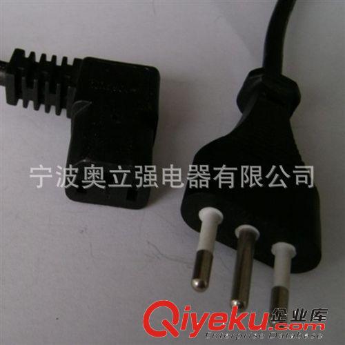 意大利電源線 意大利C19電源線 直銷意大利彎頭品字尾電源線原始圖片2