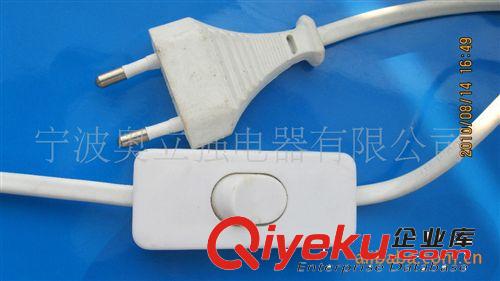 開(kāi)關(guān)電源線 歐規(guī)開(kāi)關(guān)燈頭電源線 歐式開(kāi)關(guān)電源線 美規(guī)開(kāi)關(guān)電源線原始圖片2