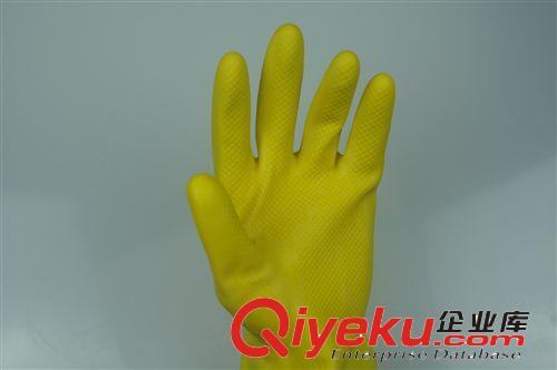 牛筋乳膠手套 南洋100克乳膠手套 加長(zhǎng)加厚手套 廠家批發(fā)原始圖片2