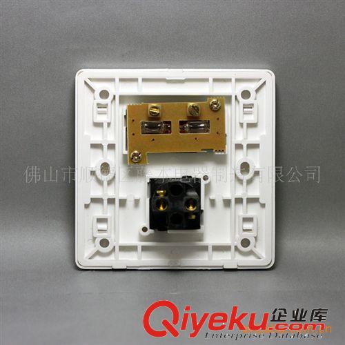 藤本牌【K100】大蹺板門鈴開關(guān) 電鈴開關(guān) 開關(guān)插座原始圖片3