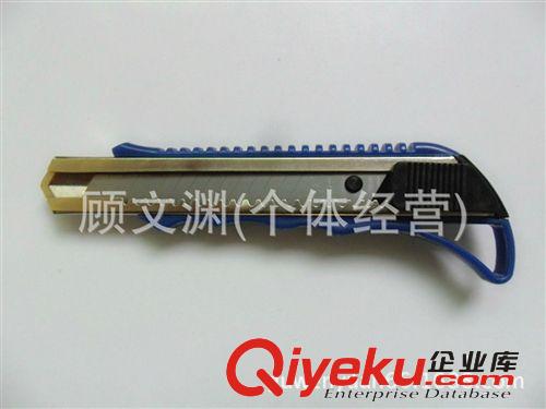 供應(yīng)180mm單發(fā)塑卡 鐵卡美工刀原始圖片3