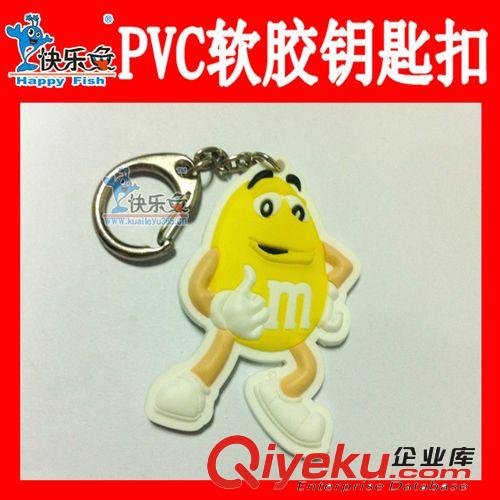 供應各種美觀耐用 環保 PVC軟膠鑰匙扣 LED帶燈鑰匙扣原始圖片3