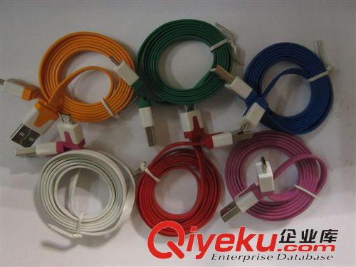 面條Micro usb數(shù)據(jù)線 V8數(shù)據(jù)線 邁克線 深圳線材廠家直銷原始圖片3