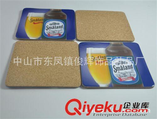 定做灰紙板杯墊 廣告軟木杯墊 環(huán)?；野寮埍瓑|【雙面印刷】