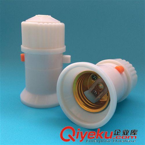 【最熱銷】 E27陶瓷螺口螺紋燈頭燈座 陶瓷明裝半塑燈頭 型號(hào)095