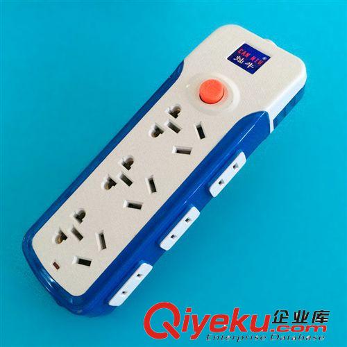 【熱賣新品】一體成型防爆插座 新國標(biāo)6插拉接線板 型號312