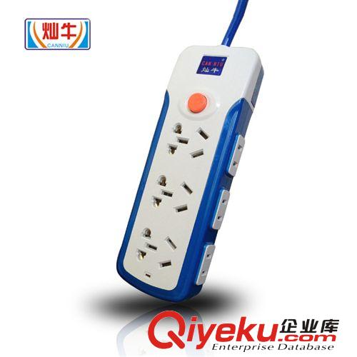 三位27孔新國(guó)際一體成型防爆阻燃電源排插 無線排插 型號(hào)313原始圖片2