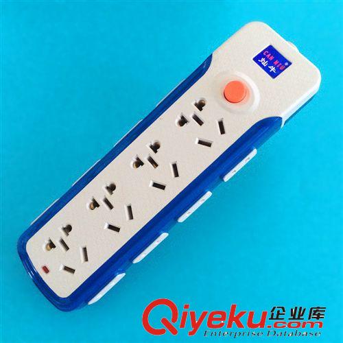 【熱賣新品】一體成型防爆插座 新國標(biāo)6插拉接線板 型號312