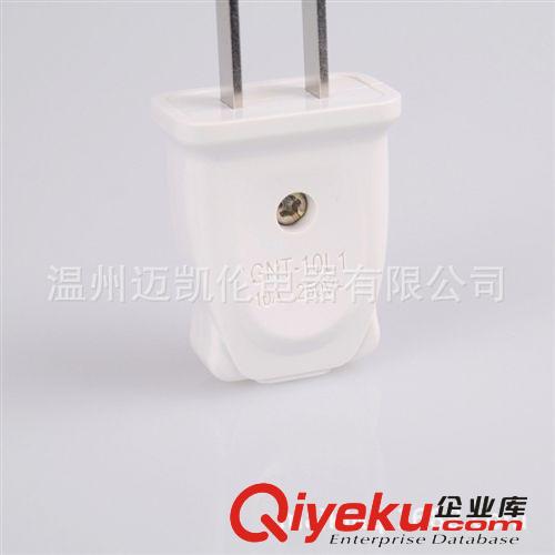 zp公牛插座 GNT-10L1 單相二極可拆插頭 兩腳插頭原始圖片2