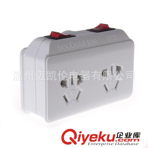 虎牛 明裝10A五孔插座 兩極帶接地插座 電源插座 銅柱